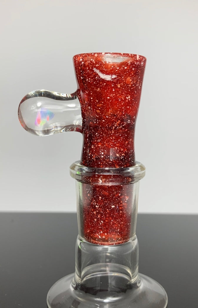 18mm Red Blizzard with 3-Hole Screen and Opal