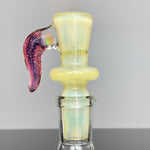 Load image into Gallery viewer, 14mm Yellow with Crushed Opal Handle
